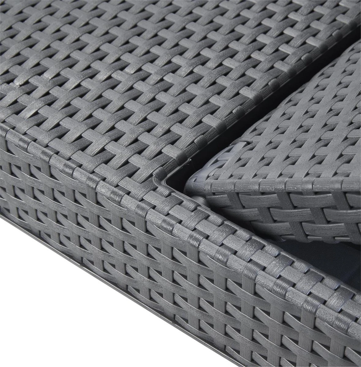 Allibert Jaipur Ligbed - 58x187,5x29 Cm - Grafiet - Afbeelding 4