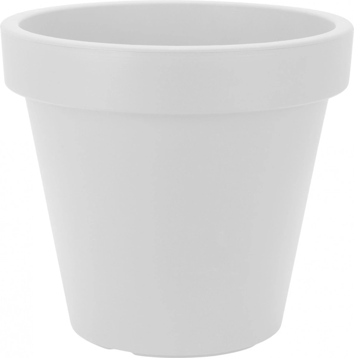 Relaxwonen - Bloempot Classic 40 Cm Kunststof Wit