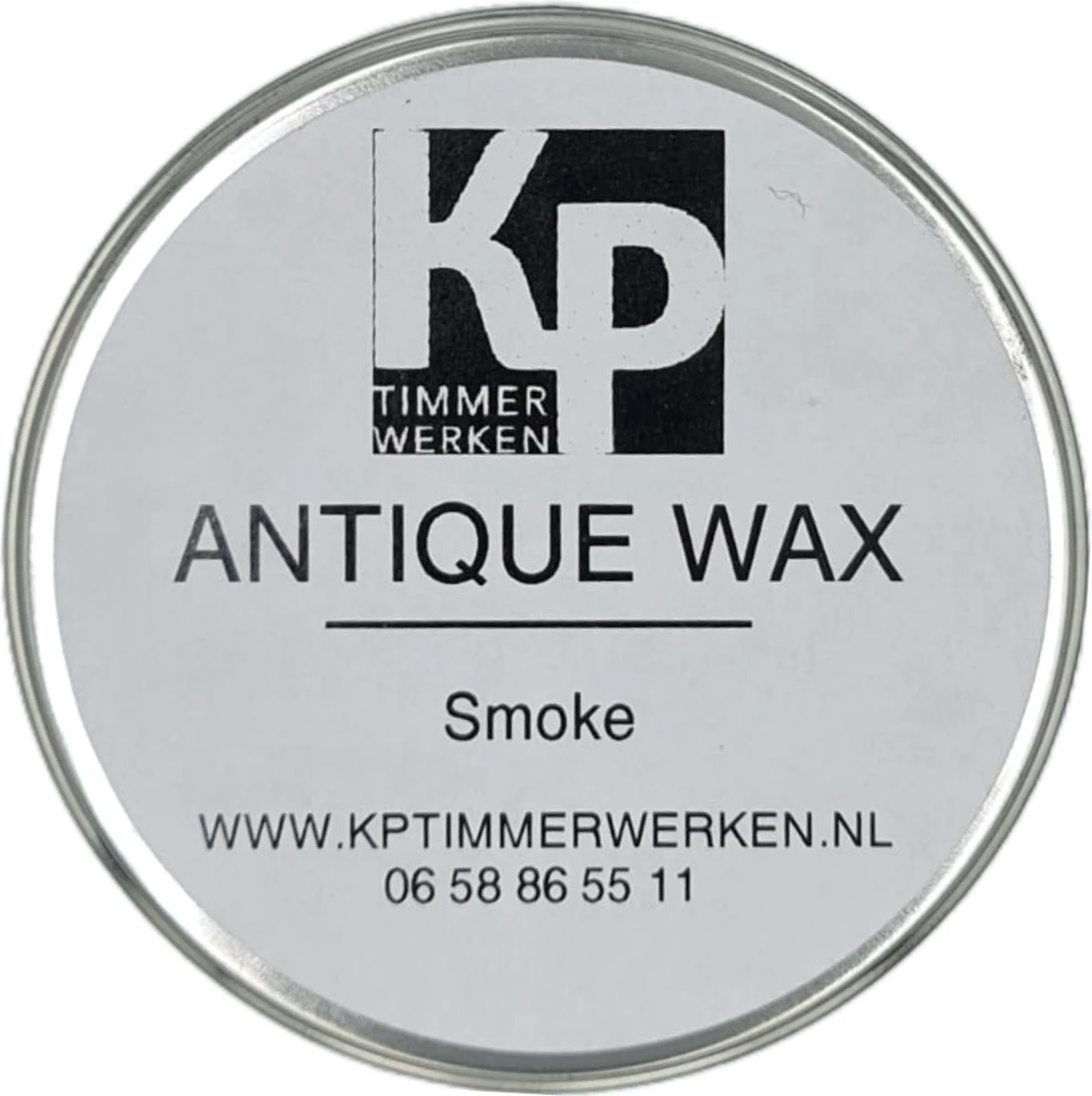 ANTIEKWAS / BOENWAS / MEUBELWAS Op Basis Van Zuivere Bijenwas! - Zwart / Smoke - 370ml - Anti-vlekken - Voedt En Beschermt Hout - Afbeelding 2