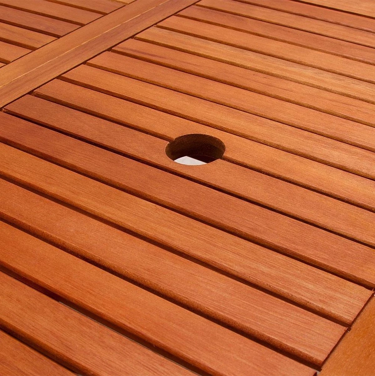 Merkloos Tuintafel Acaciahout - 160x85x75cm - FSC-gecertificeerd - Afbeelding 4