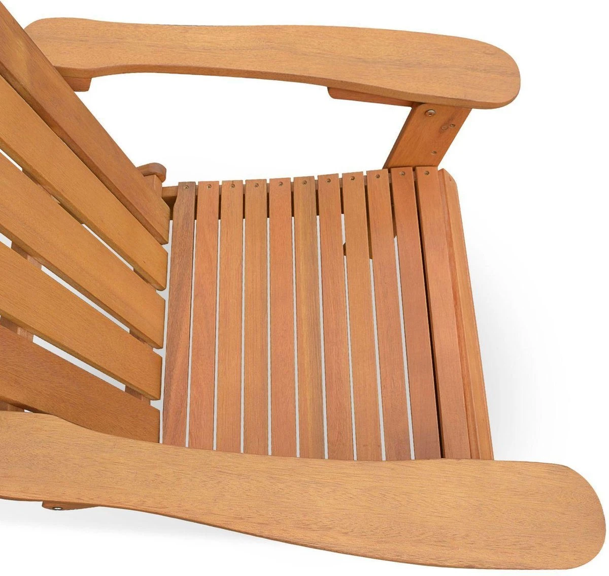 Alice's Garden Relaxstoel Adirondack Salamanca - FSC Eucalyptushout – Naturel - Afbeelding 9