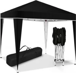 Sens Design Partytent Opvouwbaar - 3 X 3m - Zwart