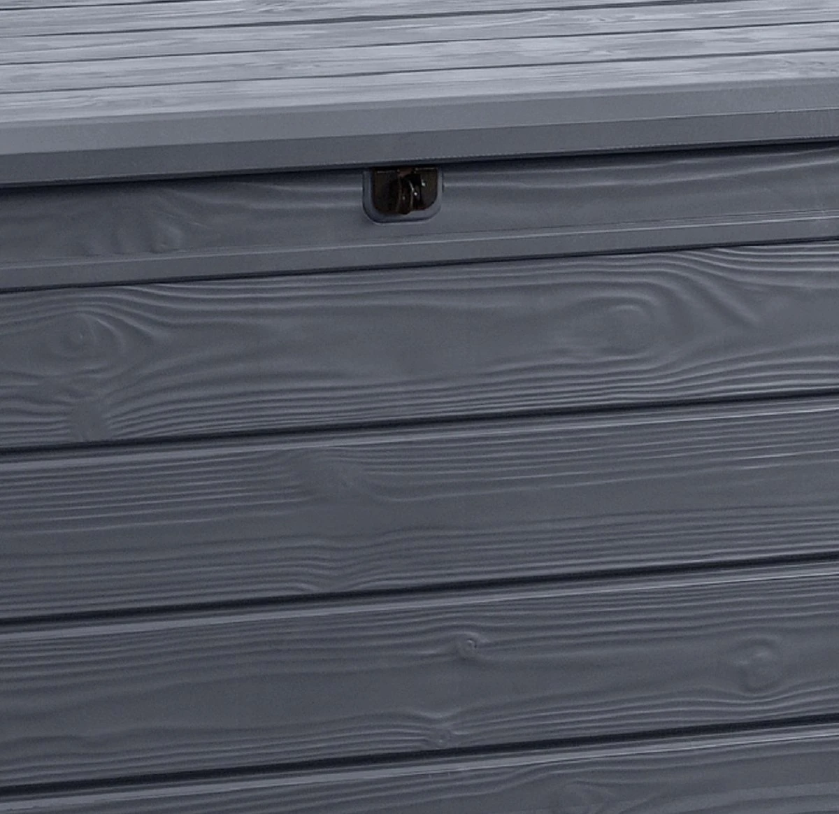 Keter Brightwood Opbergbox - 455L - 145x69,7x60,3 Cm - Grafiet - Afbeelding 7