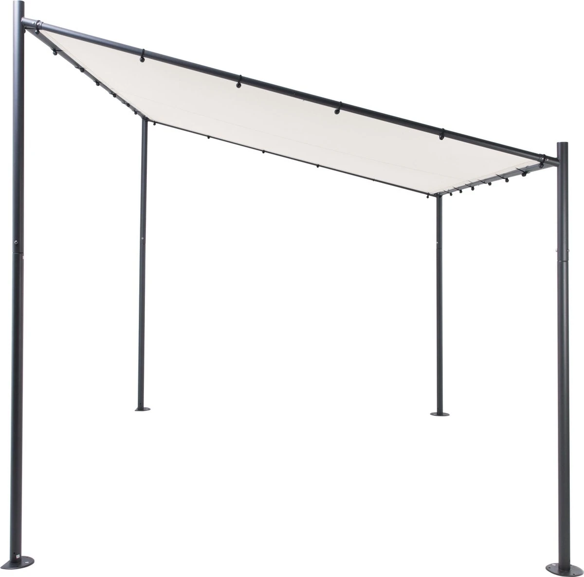 SORARA® Milano Overkapping / Paviljoen - Zand - 285 X 400 Cm. - Afbeelding 8