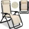 Sens Design Tuinstoel - Ligstoel Tuin - Beige