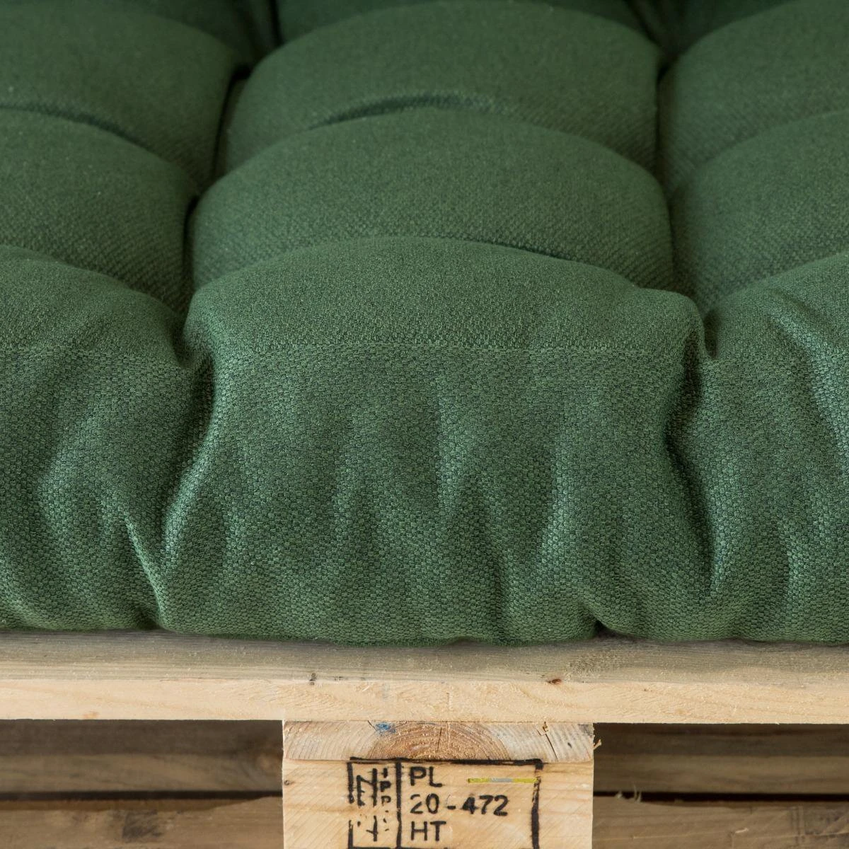 2L Home & Garden Palletkussen Metro Olijf - 120 X 80cm - Afbeelding 5