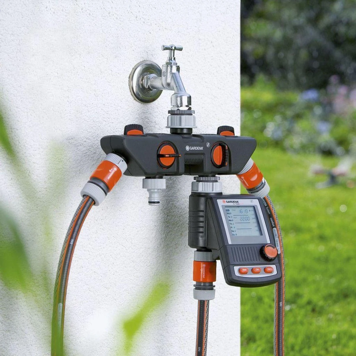 GARDENA - Waterverdeler - Slangkoppeling - 4 Uitgangen - Afbeelding 5