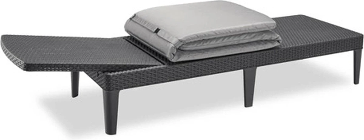 Allibert Jaipur Ligbed - 58x187,5x29 Cm - Grafiet - Afbeelding 19