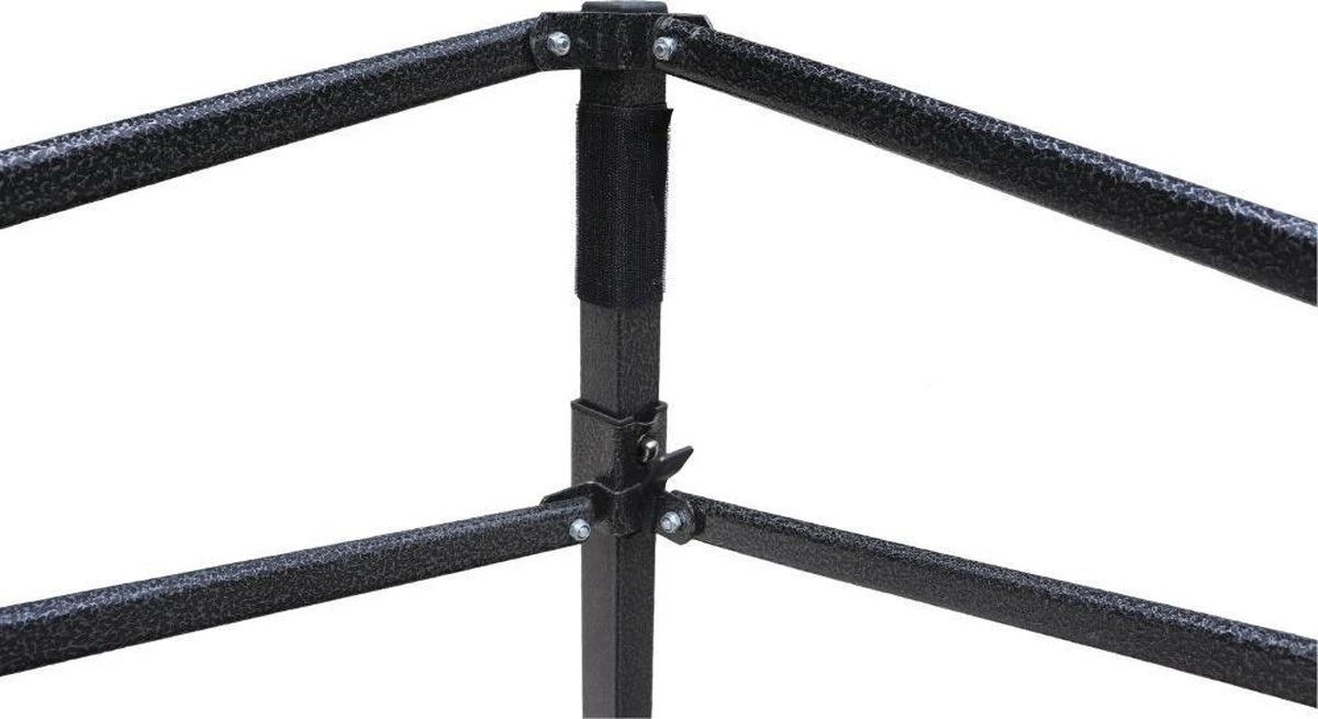 Garden Royal Easy Up Partytent 3x3 Met 4 Zijwanden Wit Waterdicht - Afbeelding 8