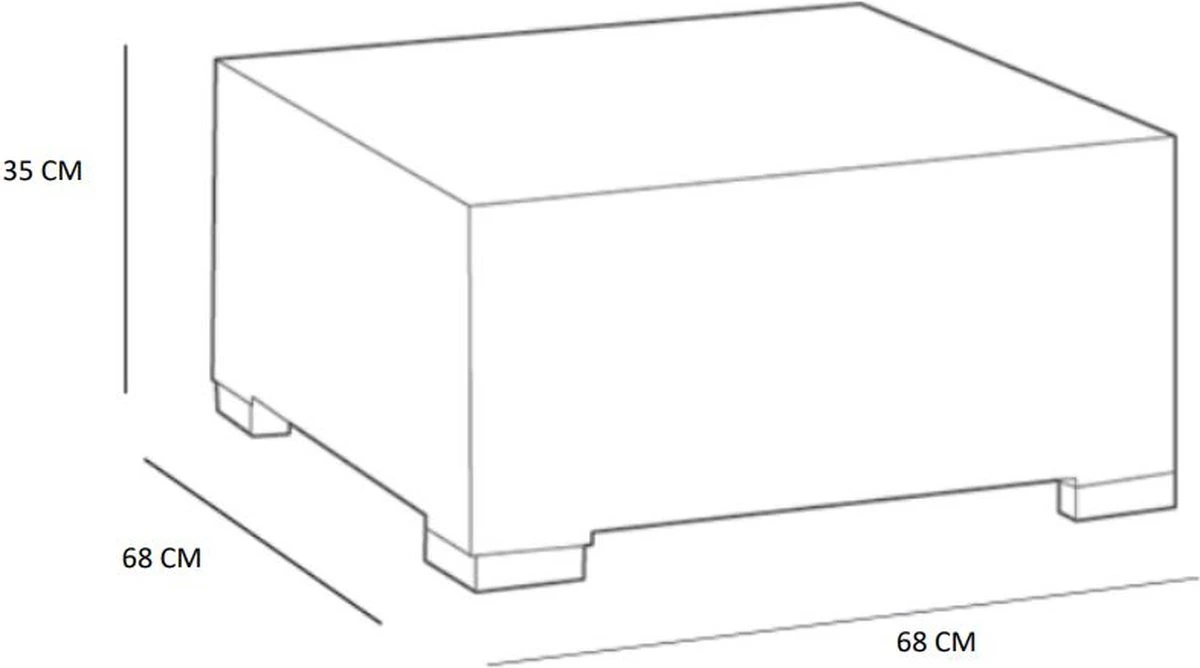 Allibert California Chaise Longue Loungeset - 3 A 4 Personen - Grafiet - Afbeelding 12