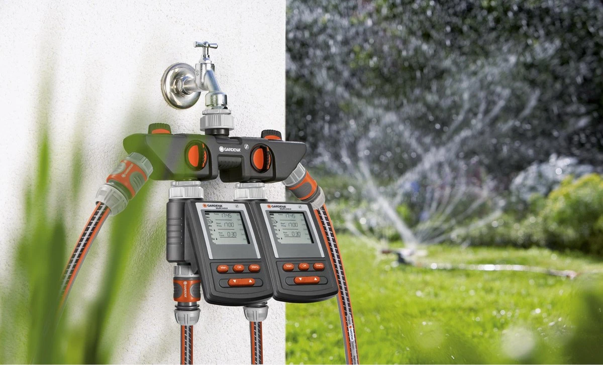 GARDENA - Waterverdeler - Slangkoppeling - 4 Uitgangen - Afbeelding 3