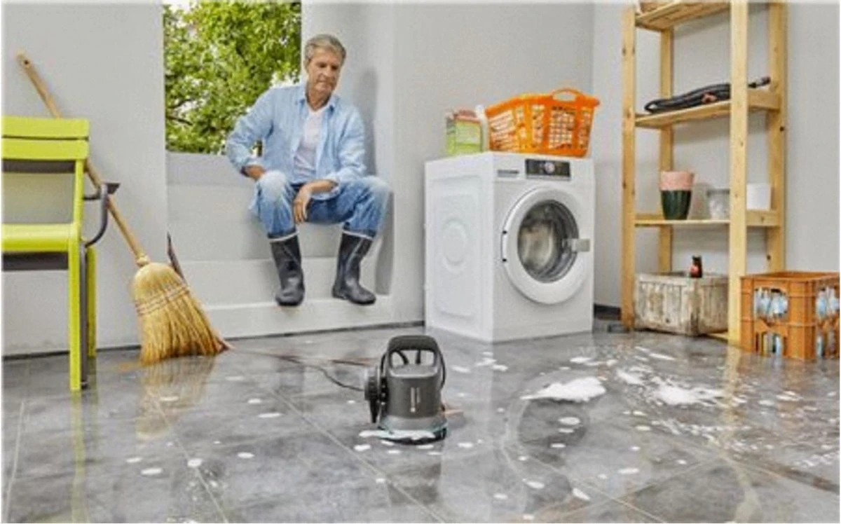 Gardena Dompelpomp 9000 Rvs 24,2 X 28,3 Cm Zwart/grijs - Afbeelding 3