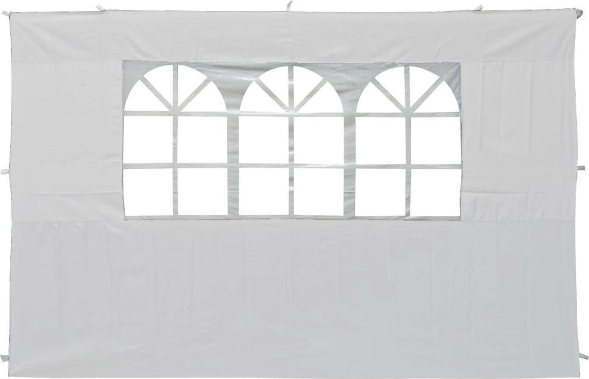 Garden Royal Easy Up Partytent 3x3 Met 4 Zijwanden Wit Waterdicht - Afbeelding 12