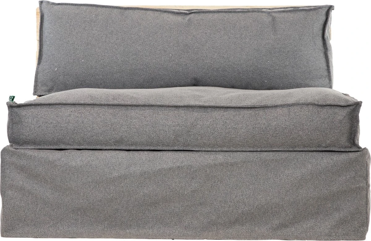 2L Home & Garden Palletkussen Metro Lounge Grijs - 120 X 80cm - Afbeelding 12