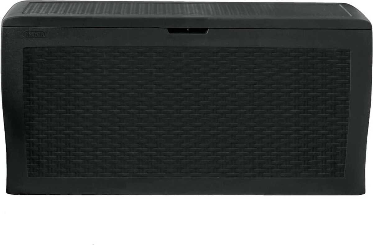 Keter Samoa Opbergbox - 270 L - 117x45x57 Cm - Grafiet - Afbeelding 9