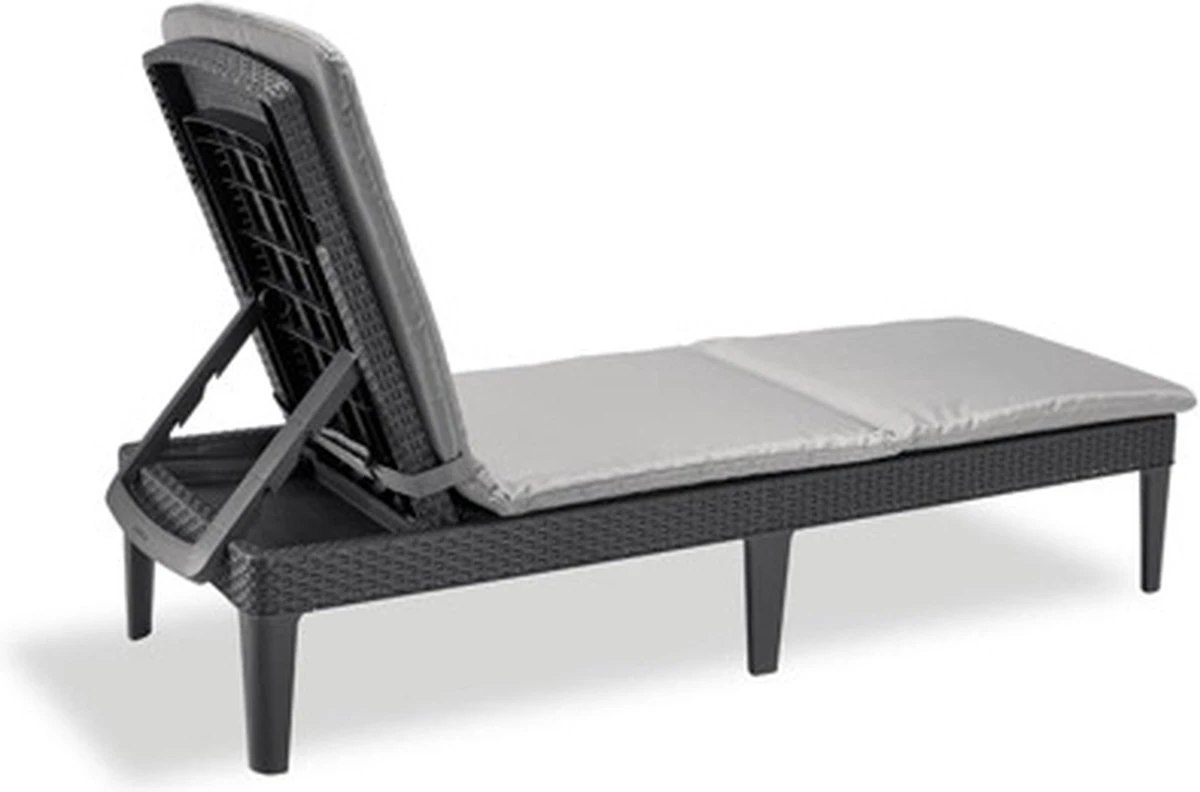 Allibert Jaipur Ligbed - 58x187,5x29 Cm - Grafiet - Afbeelding 18