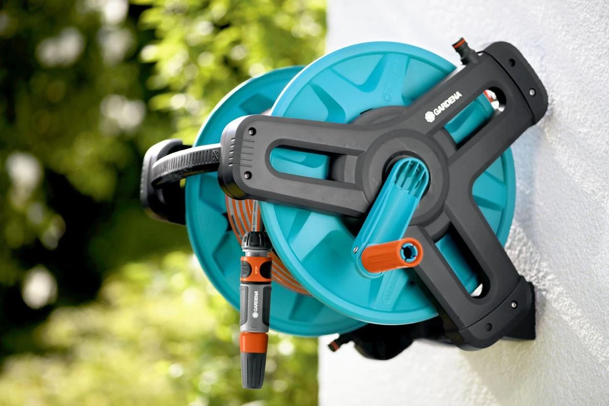 GARDENA - Classic 50 Complete Set - Slanghouder - Inc Slang 20m - Afbeelding 4