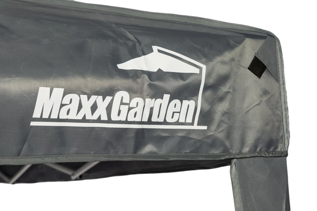 MaxxGarden Partytent - Paviljoen - 3x3 - Easy Up - Opvouwbaar - Waterdicht - Zwart - Afbeelding 3