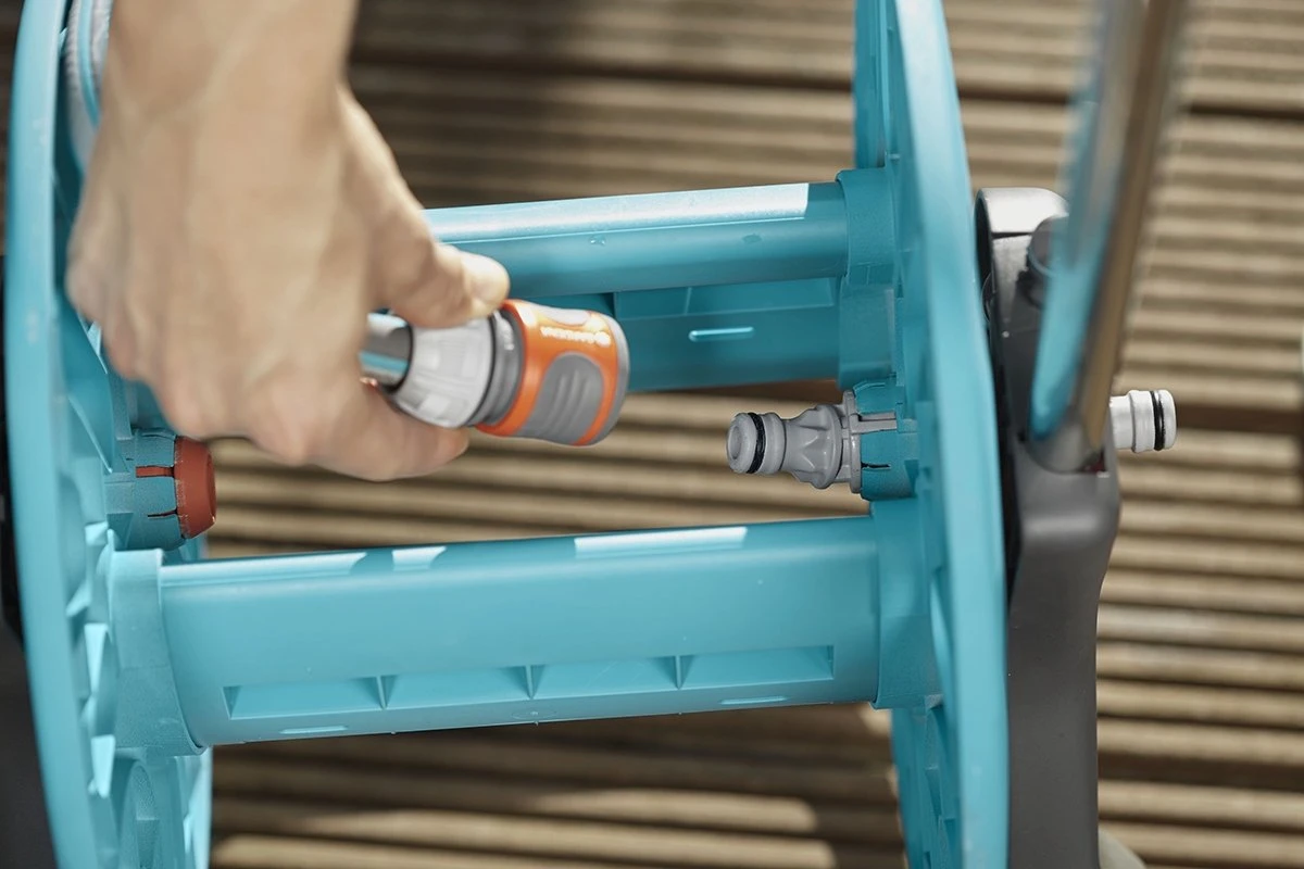 GARDENA AquaRoll S Slangenwagen - Verstelbare Handgreep - Excl. Tuinslang - Afbeelding 6