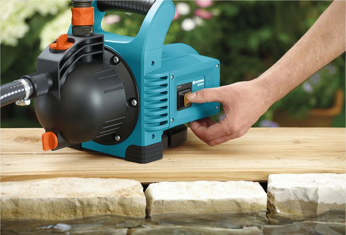 GARDENA - Classic Besproeiingspomp 3000/4 - Waterpomp - 600 W - 3100 L/h - Afbeelding 5
