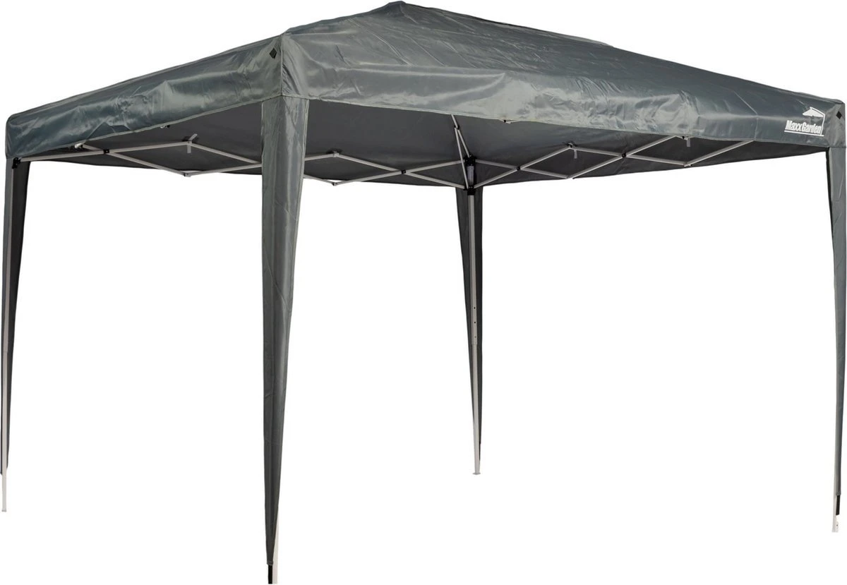 MaxxGarden Partytent - Paviljoen - 3x3 - Easy Up - Opvouwbaar - Waterdicht - Zwart