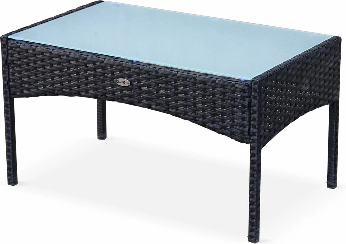 Tuinmeubel Van Gevlochten Hars, 4 Plaatsen - Afbeelding 4