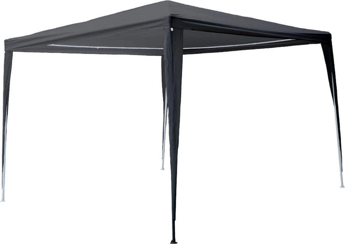 Garden Royal Partytent 3x3m Grijs Met 2 Zijwanden - Afbeelding 3