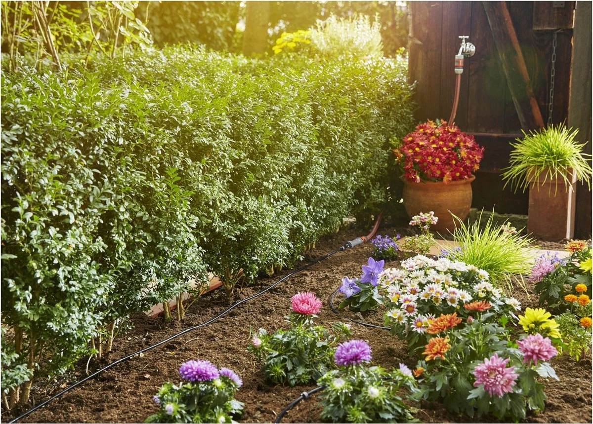 GARDENA Micro Drip System Startset S - Voor Rijplanten Druppelsysteem- 15 Meter - Afbeelding 2