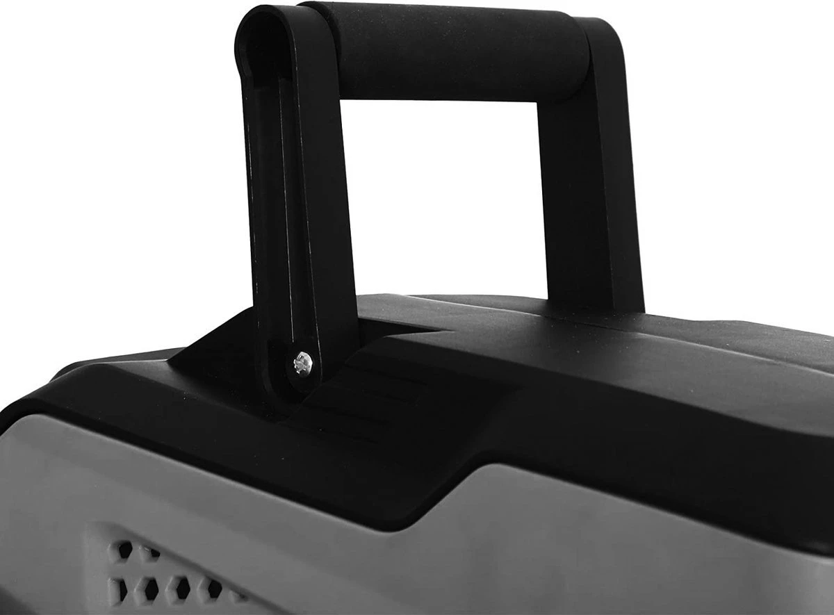 CoolHome Wandslangenbox 30 Meter + 2 Meter - Tuinslang Met Haspel- Slangenhouder 180° Draaibaar - Tuinslanghaspel Zwart - Grijs - Afbeelding 7