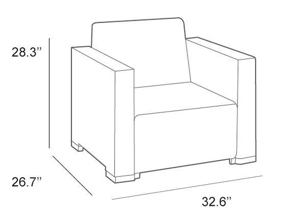 Allibert California Loungeset - 5 Personen - Cappuccino - Afbeelding 17