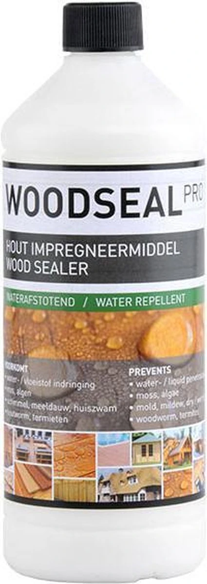 Woodseal Pro - Hout Impregneermiddel | Hout Waterdicht Maken | Hout Behandelen - 1 Liter - Afbeelding 7