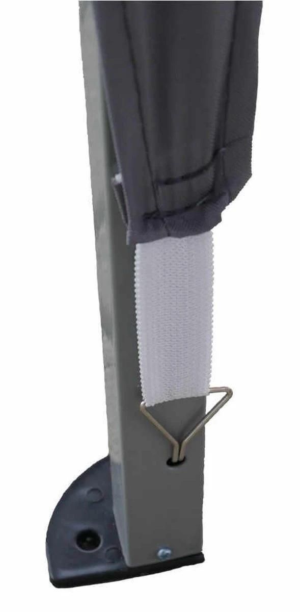 Partytent 3x6m Easy Up - 6 Zijwanden - Grijs - Afbeelding 4