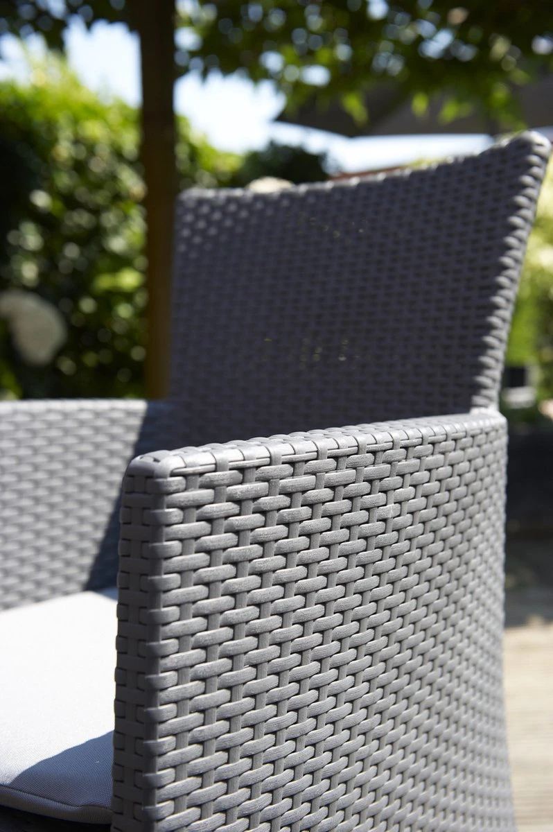 Allibert Iowa Tuinstoel - 60x62x89cm – Grafiet - Afbeelding 7